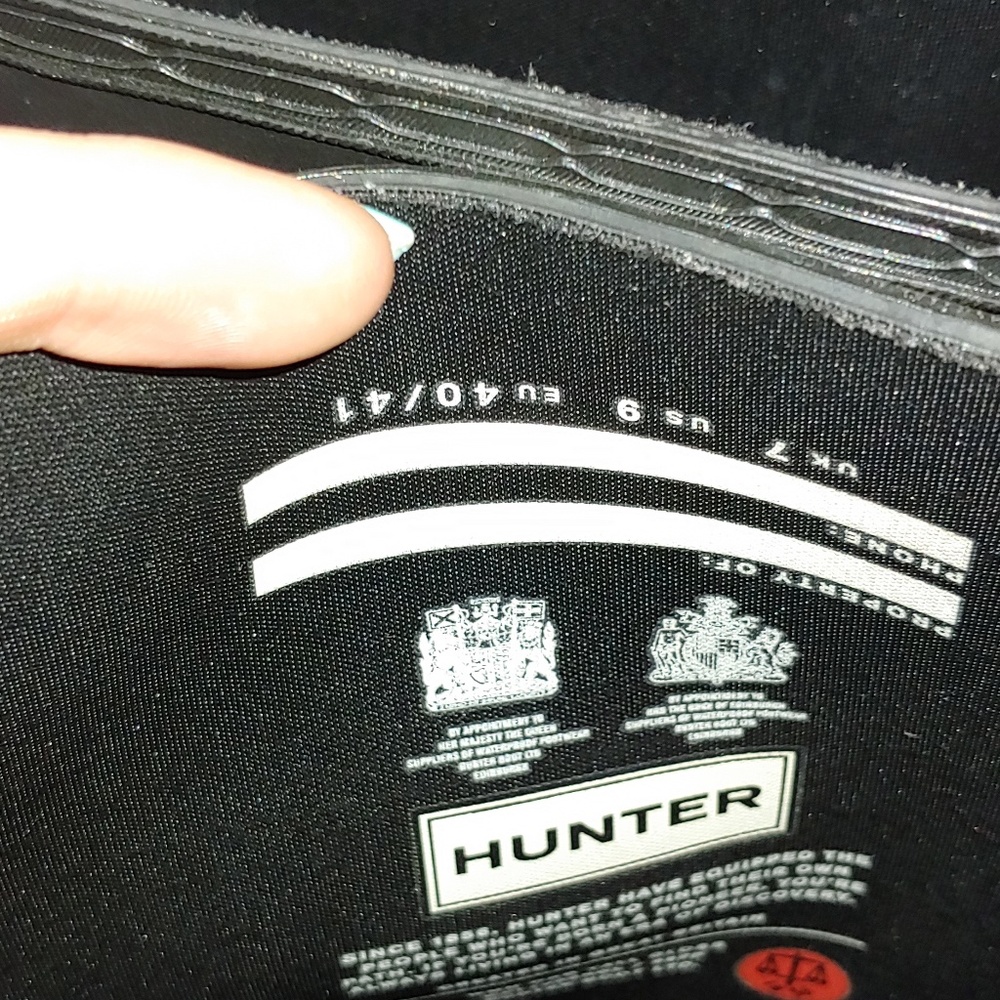 Hunter rain boots